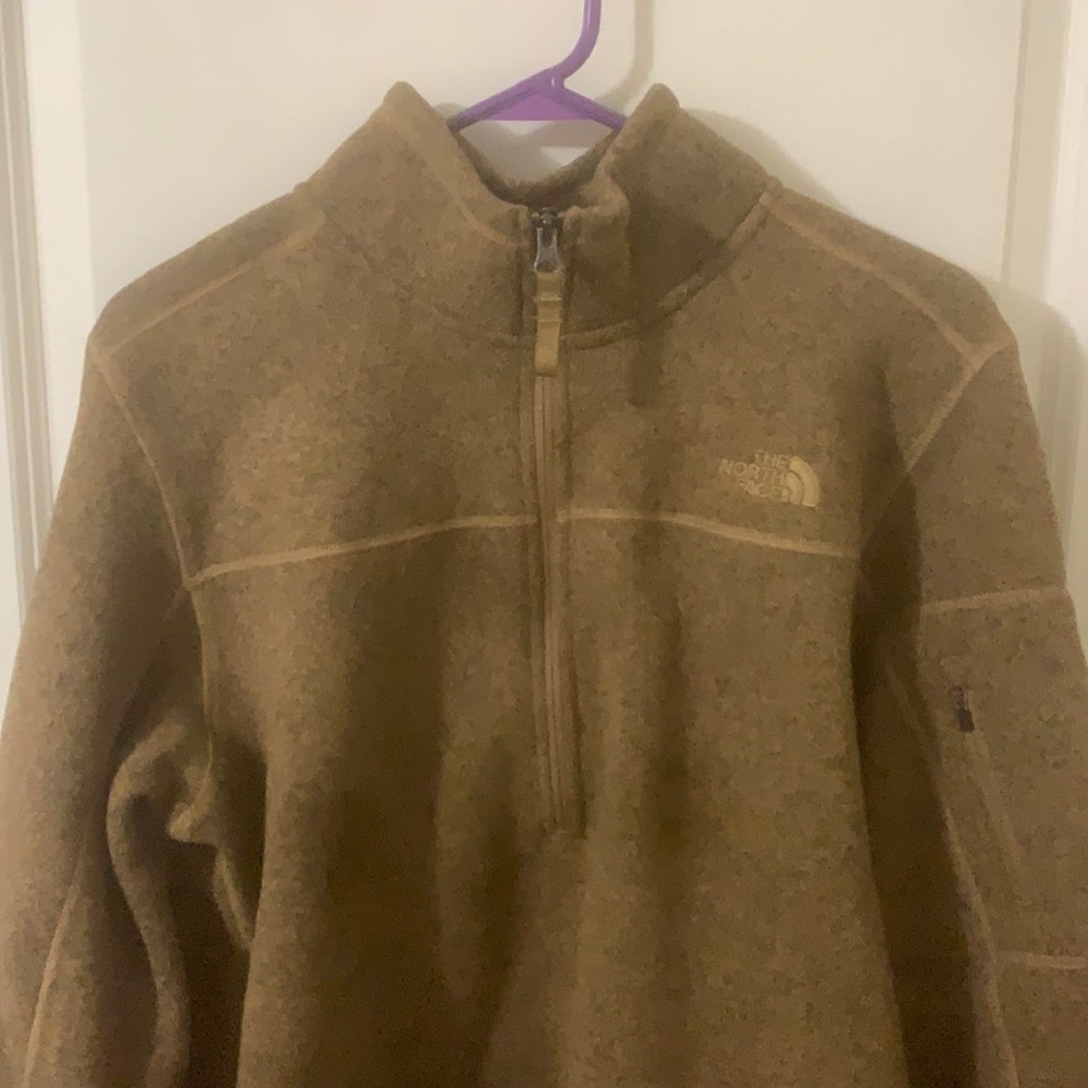 Medium Men's Utility Brown The North Face Gordon Lyons Classic 1/4 Zip